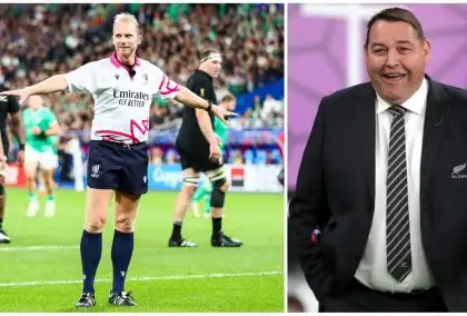 ‘Will you f*** off and retire’ – Wayne Barnes reveals the ‘constructive’ comments he once received from Steve Hansen