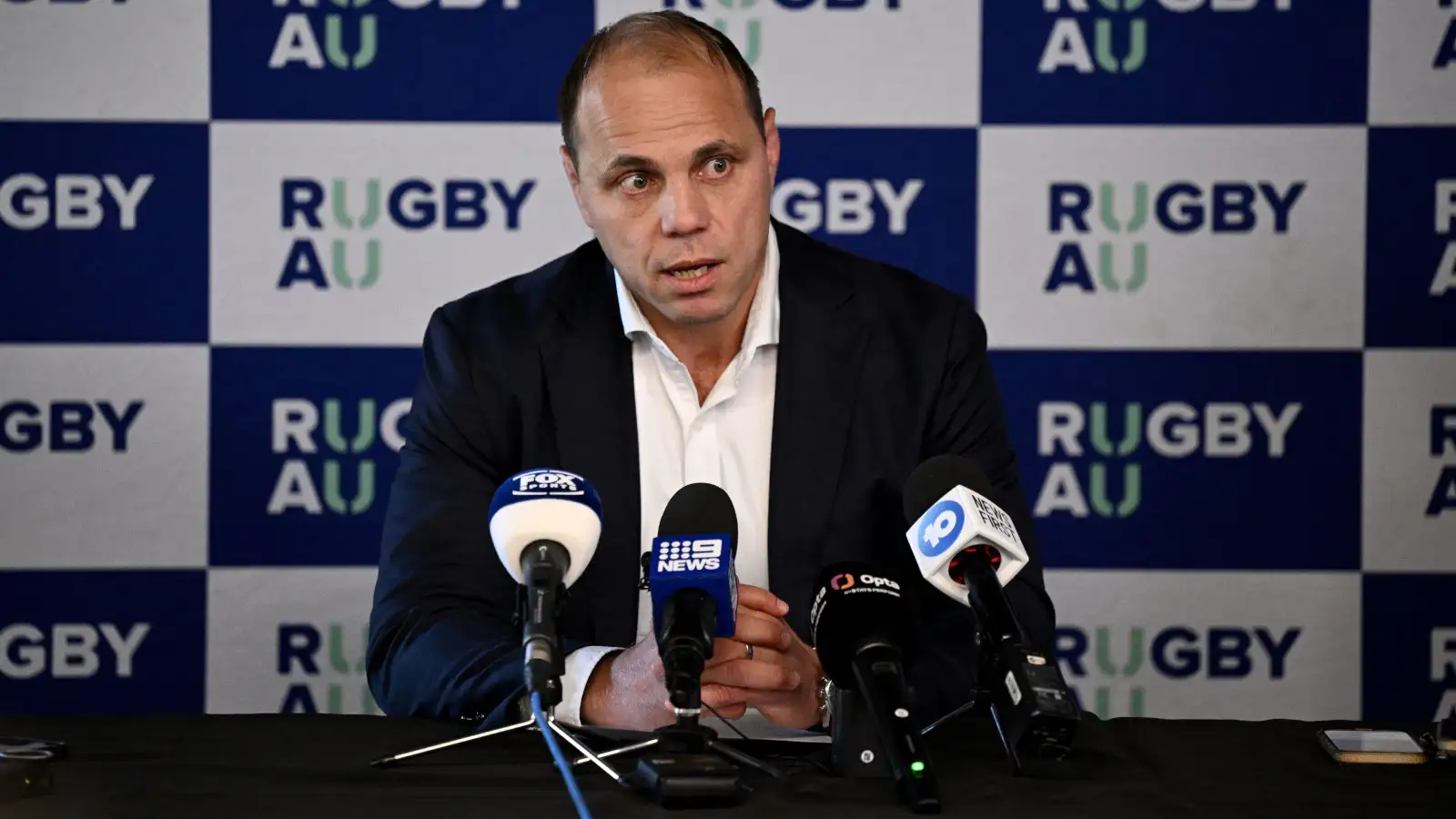 Rugby Australia chief executive Phil Waugh in 2023.