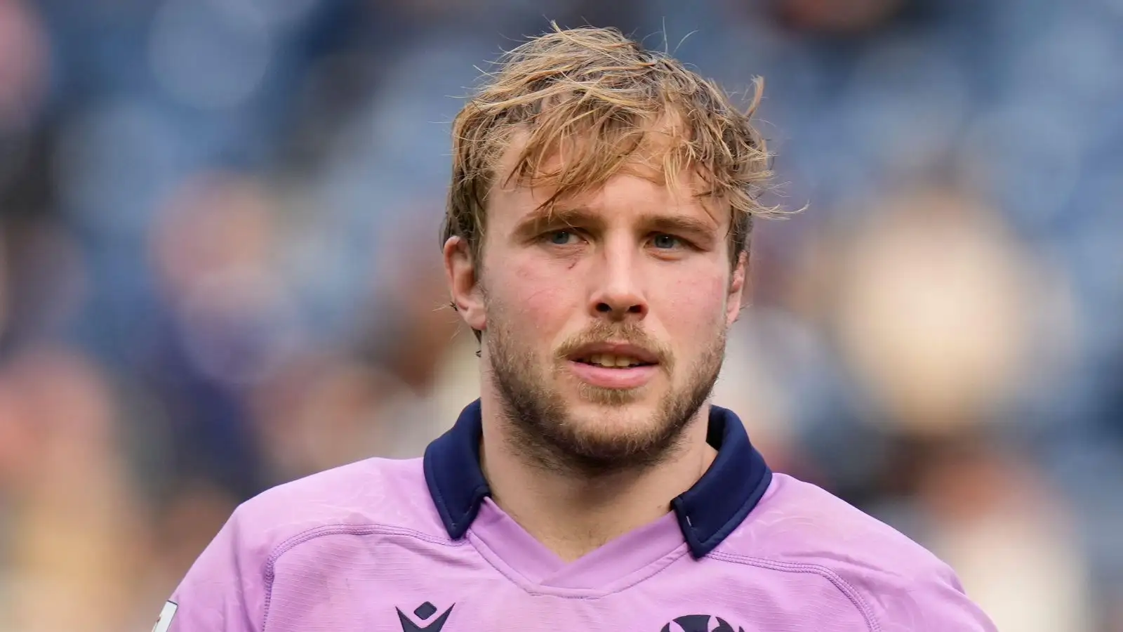 Jonny Gray of Scotland after the 2023 Guinness 6 Nations match Scotland vs Italy at Murrayfield Stadium, Edinburgh, United Kingdom, 18th March 2023.