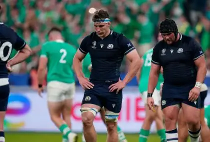 Scotland co-captain misses out against Wales while star back suffers knee injury