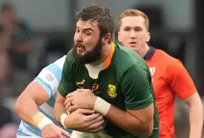 Springboks forward returns to action after heart condition wrecked his Rugby World Cup dreams
