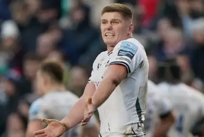 Handre Pollard gets the better of Owen Farrell as champions Saracens lose again