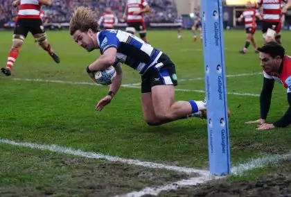 Tom de Glanville double helps Bath edge Gloucester who blow late chance at the Rec