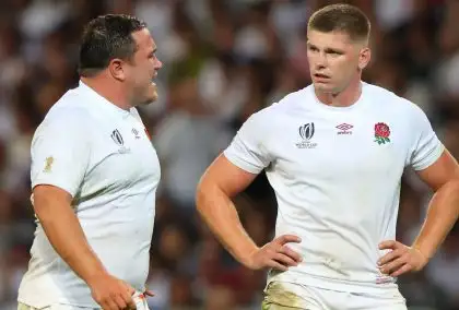 Owen Farrell’s links to Racing 92 came as ‘a shock’ to Jamie George