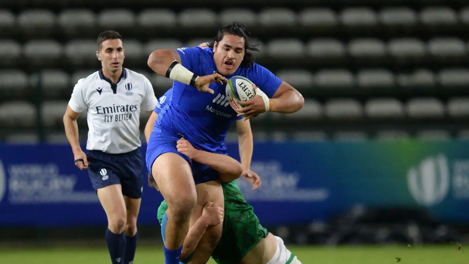 L'Irlande face aux foudres de l'équipe de France adolescente des 150 kg : PlanetRugby