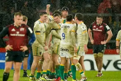 Munster v Northampton: Five takeaways as Saints overcome controversial red card with Fin Smith steering them to victory