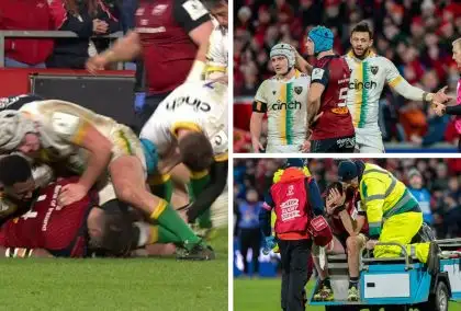 Hooker slapped with a hefty ban for ‘cheap knee shot’ in the Champions Cup