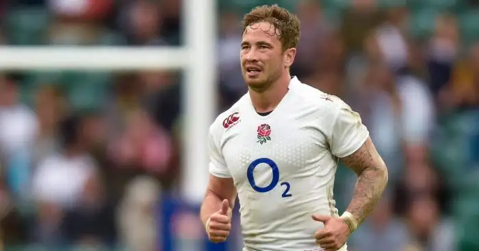 Danny Cipriani during a game for England.