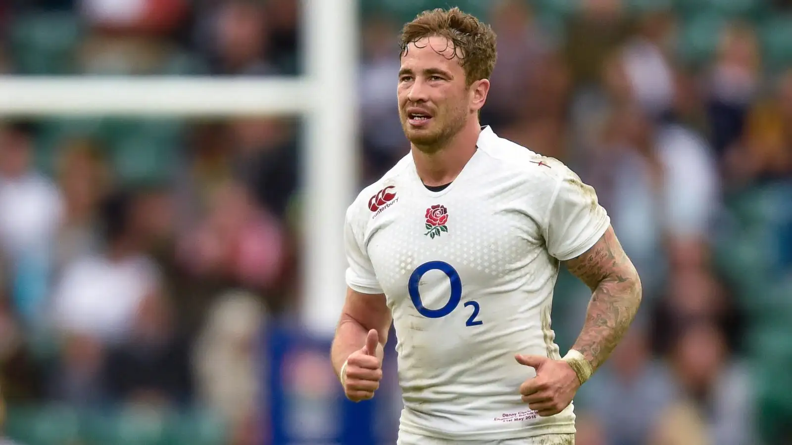 Danny Cipriani during a game for England.