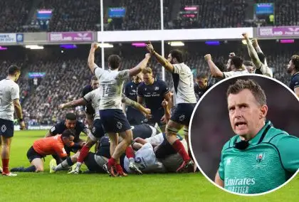 Nigel Owens weighs in on ‘very difficult’ TMO call in Scotland’s loss