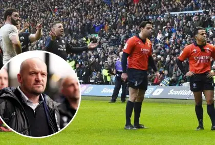 ‘It’s a try’ – Scotland boss Gregor Townsend left fuming after crucial TMO decision