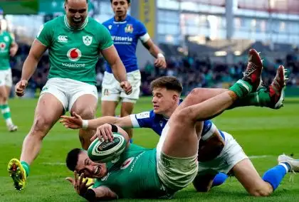 Ireland player ratings: Front-row demolition allows the backs to cut the Azzurri open