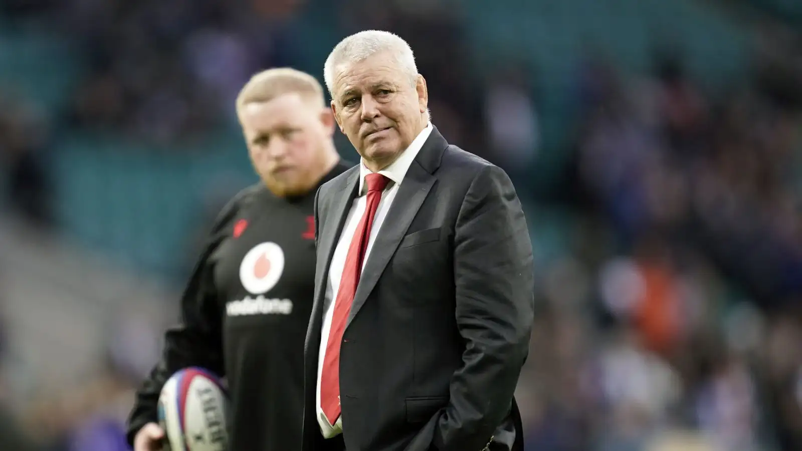 Wales head coach Warren Gatland ahead of the Guinness Six Nations match at Twickenham Stadium, London. Picture date: Saturday February 10, 2024.
