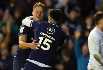 Duhan van der Merwe hat-trick fires Scotland to Calcutta Cup glory against England in Six Nations