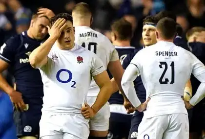 Steve Borthwick left frustrated after ‘big learning experience’ in England’s loss to Scotland