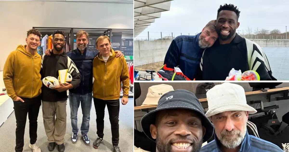 Springboks captain Siya Kolisi's 'honeymoon' pics with Jurgen Klopp as Patrick Mahomes meets an 'actual world champion'