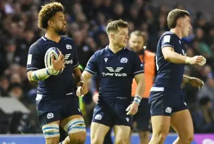 Scotland switch up playmaking axis as Finn Russell gets two new partners, including Sione Tuipulotu’s replacement