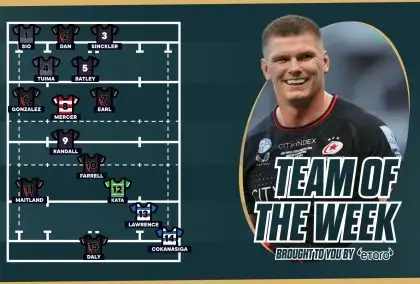 Premiership Team of the Week: Saracens dominate after London Derby blowout as George Chuter impressed by ‘complete ten’ Owen Farrell