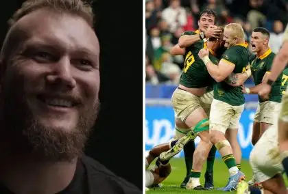RG Snyman reveals the process behind one of the Springboks’ most lethal weapons