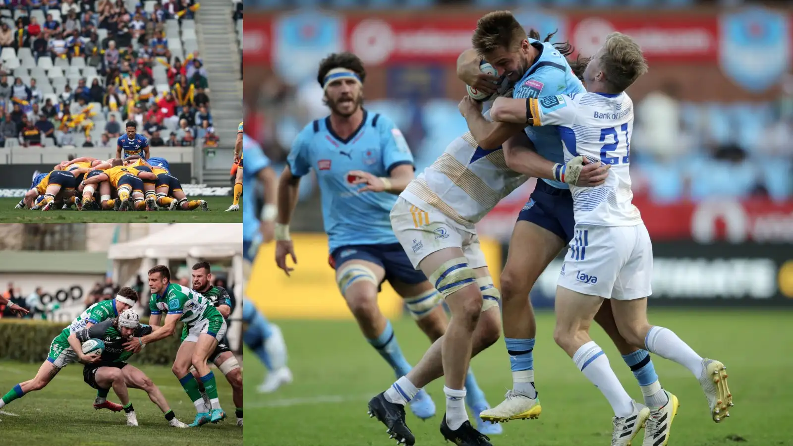 Split with Stormers v Ulster, Benetton v Connacht and Leinster v Bulls.
