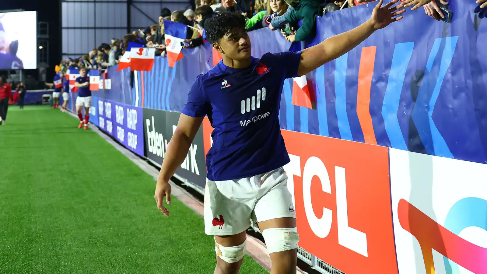 Patrick Tuifua following France U20s Six Nations clash with Ireland.