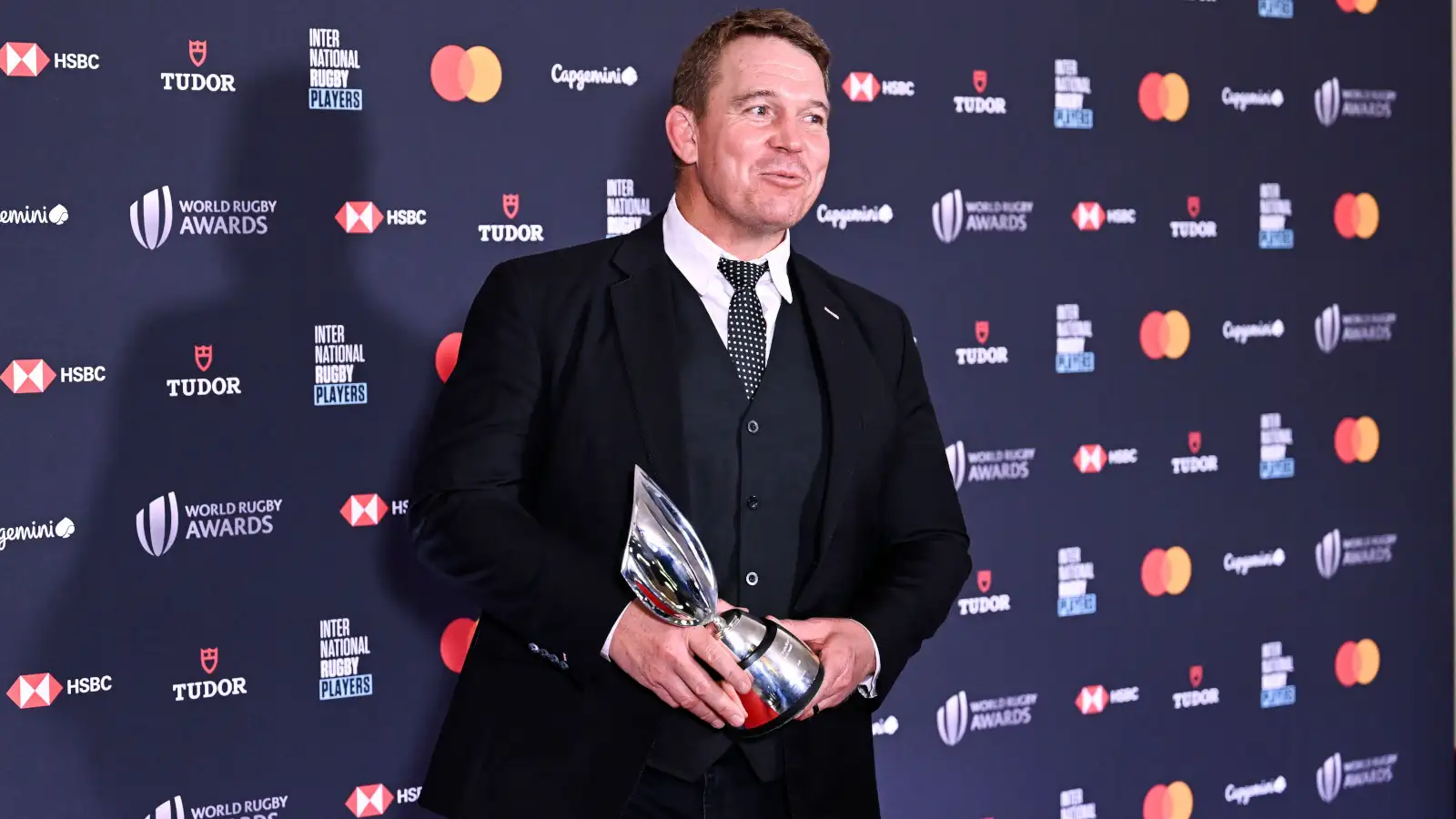 John Smit, Springboks legend, at the World Rugby awards in 2023.