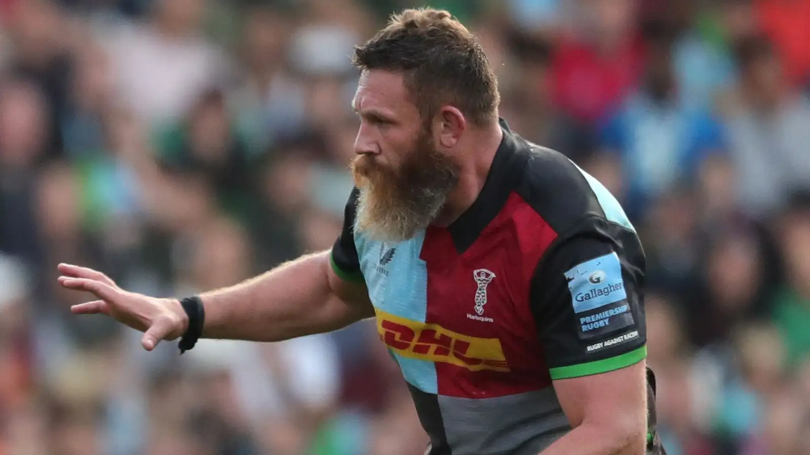 Irne Herbst in action for Harlequins.