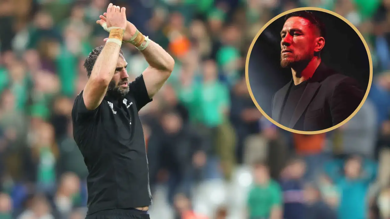 Former All Blacks lock Sam Whitelock, who has been praised by Sonny Bill Williams.