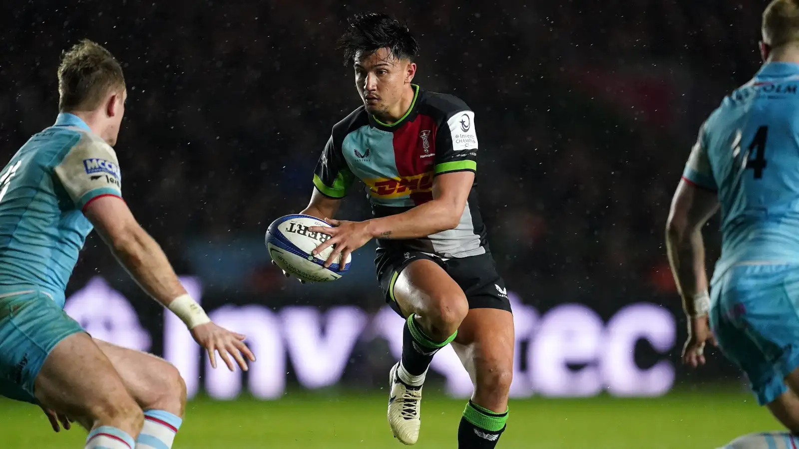 Marcus Smith for Harlequins against Glasgow Warriors.