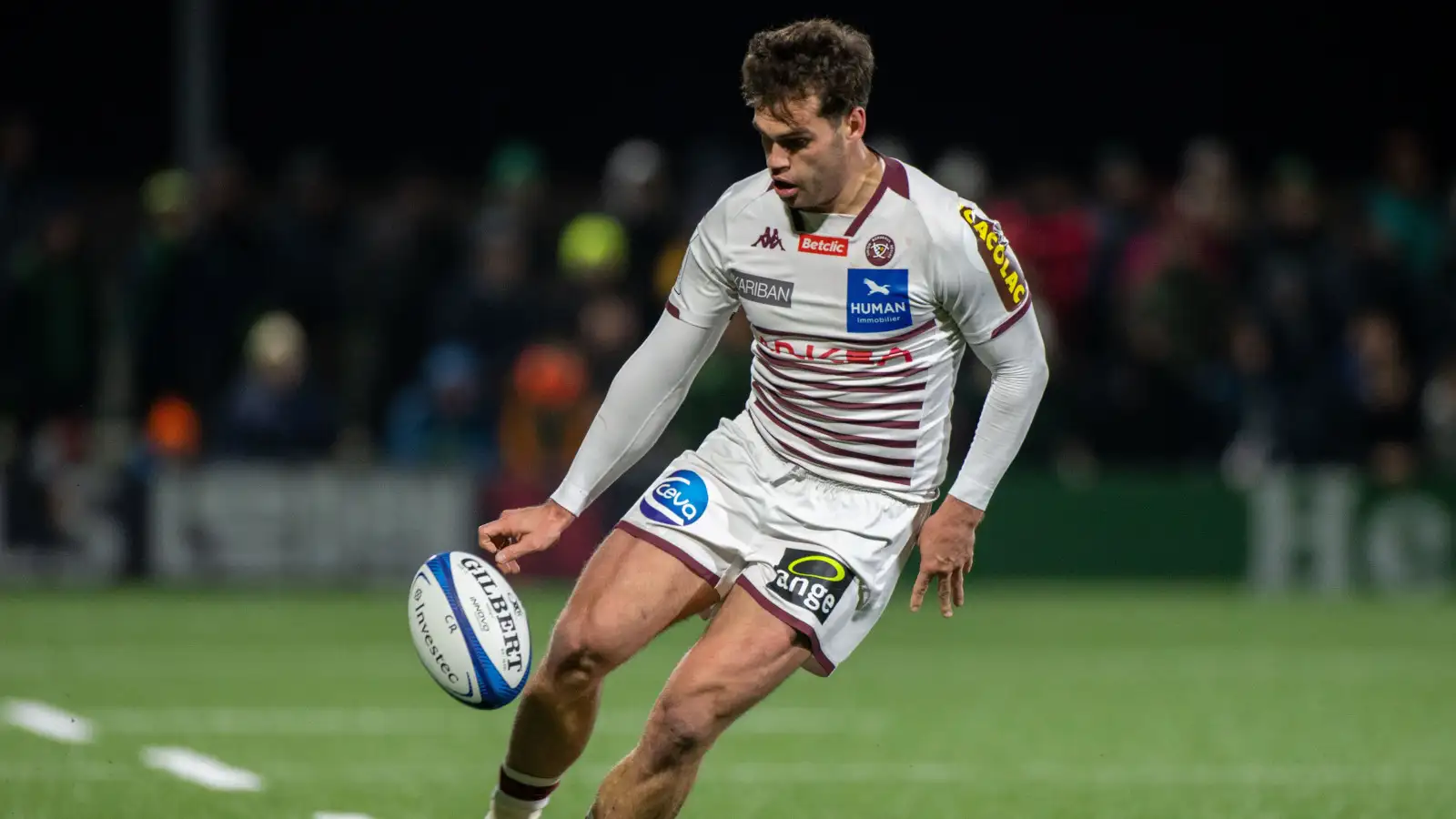 Damian Penaud in action for Bordeaux-Begles in 2024.