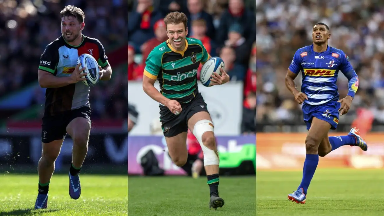 Split with Will Evans (Harlequins), James Ramm (Northampton Saints), Damian Willemse (Stormers).