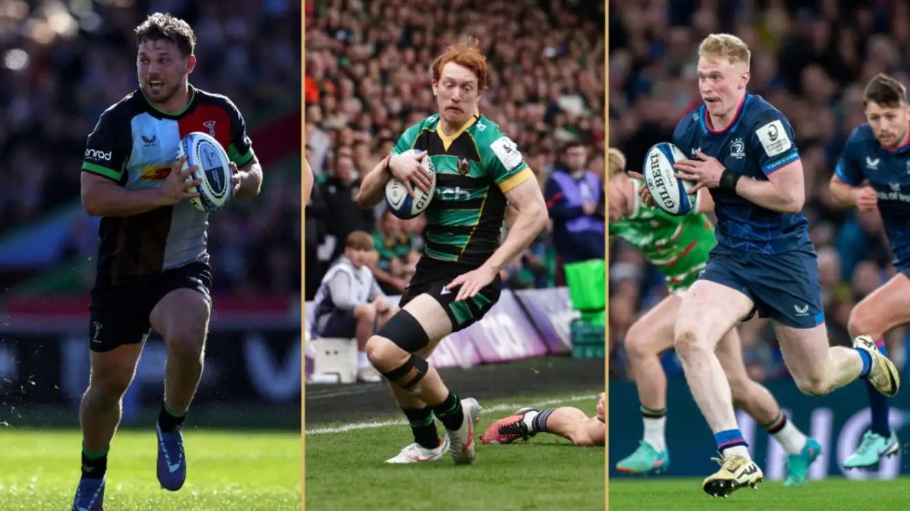 Split with Will Evans (Harlequins), George Hendy (Northampton) and Jamie Osborne (Leinster).