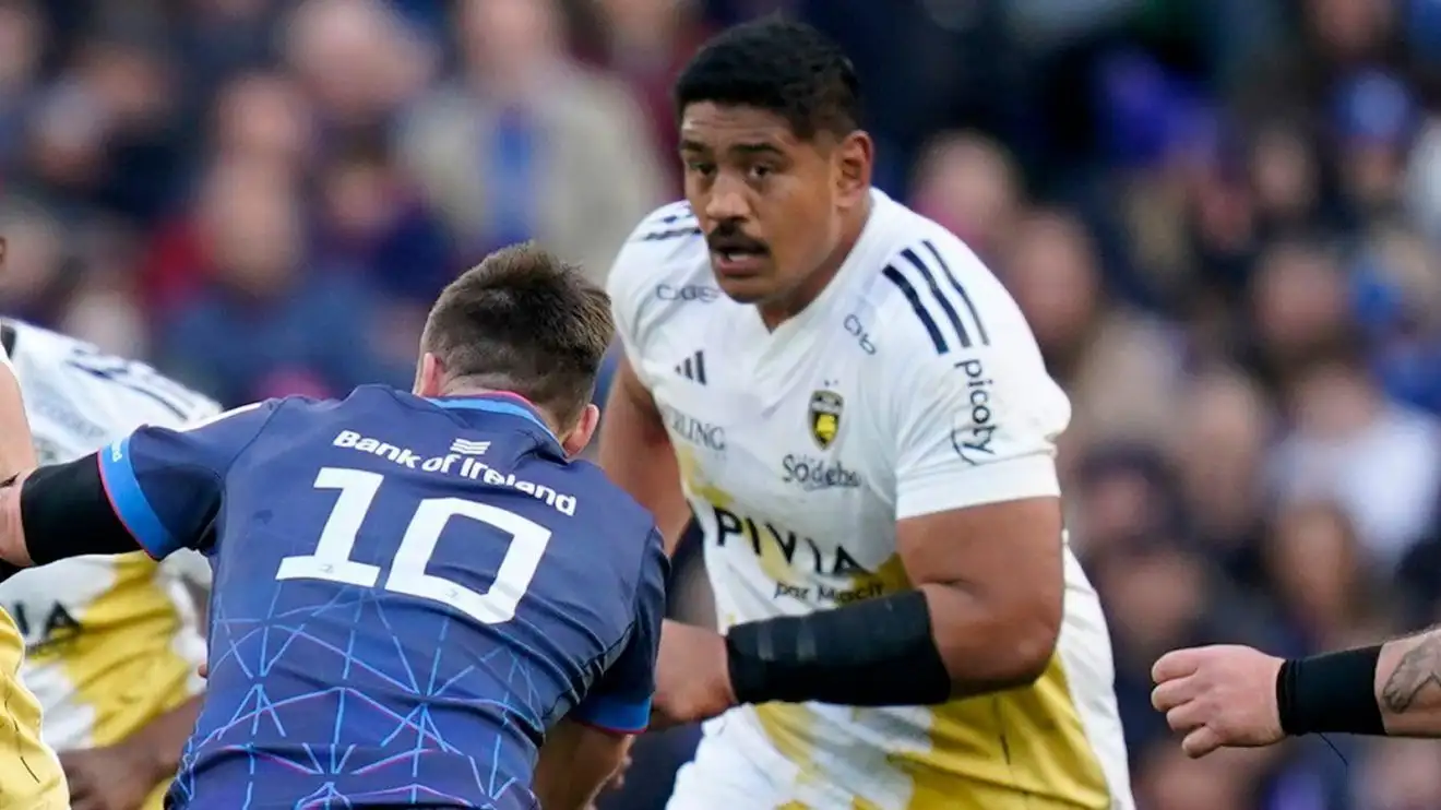 La Rochelle lock Will Skelton against Leinster.