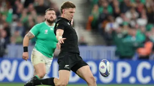 Jordie Barrett for All Blacks against Ireland.