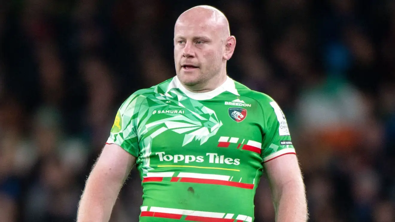 Leicester Tigers prop Dan Cole.