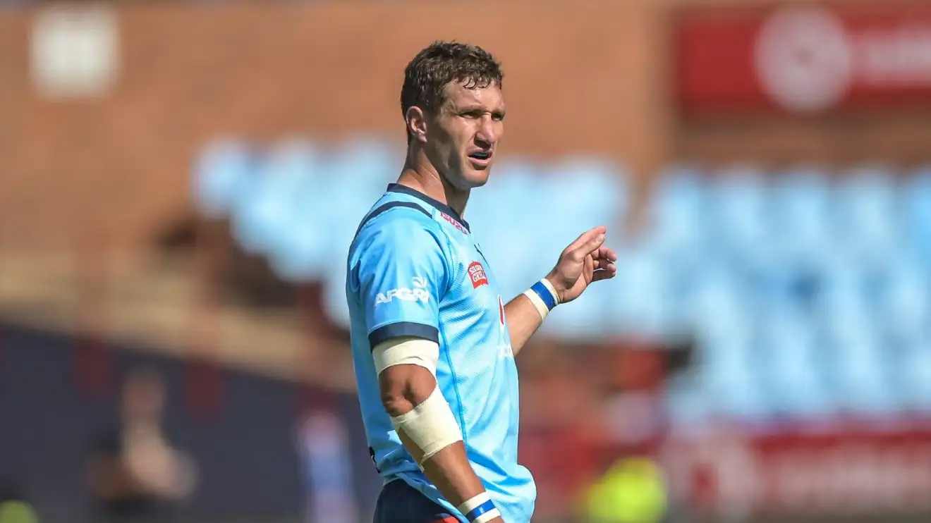 Johan Goosen of The Vodacom Bulls during the United Rugby Championship