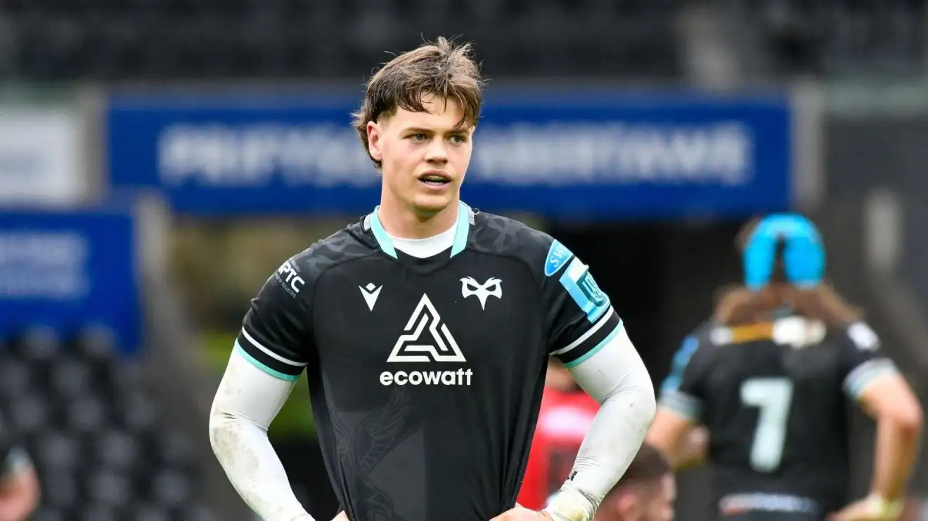 Jack Walsh of Ospreys during the United Rugby Championship (URC)
