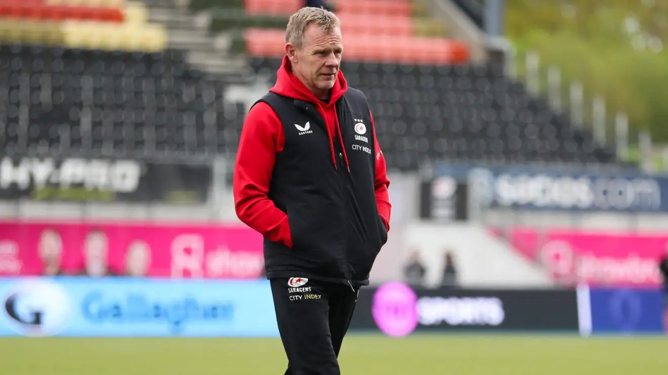 Saracens director of rugby Mark McCall.