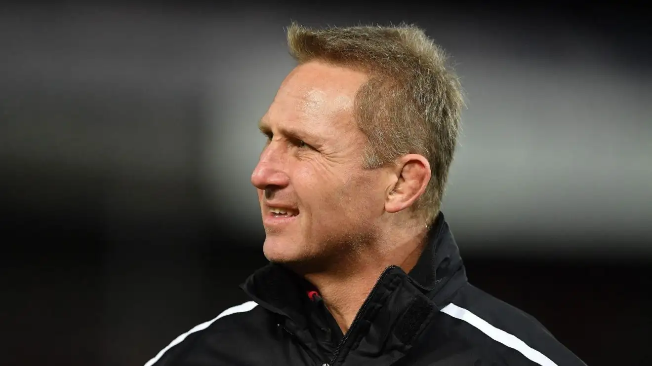 Former Gloucester head coach Johan Ackermann during the Heineken Champions Cup pool five match at Kingsholm Stadium.
