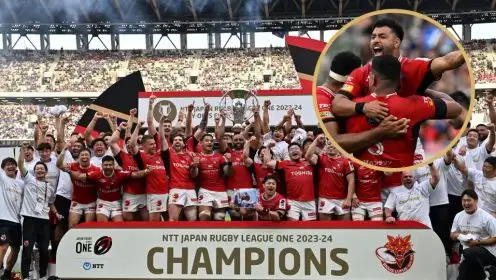 Richie Mo’unga downs Robbie Deans’ Knights in controversial Japan Rugby League One final