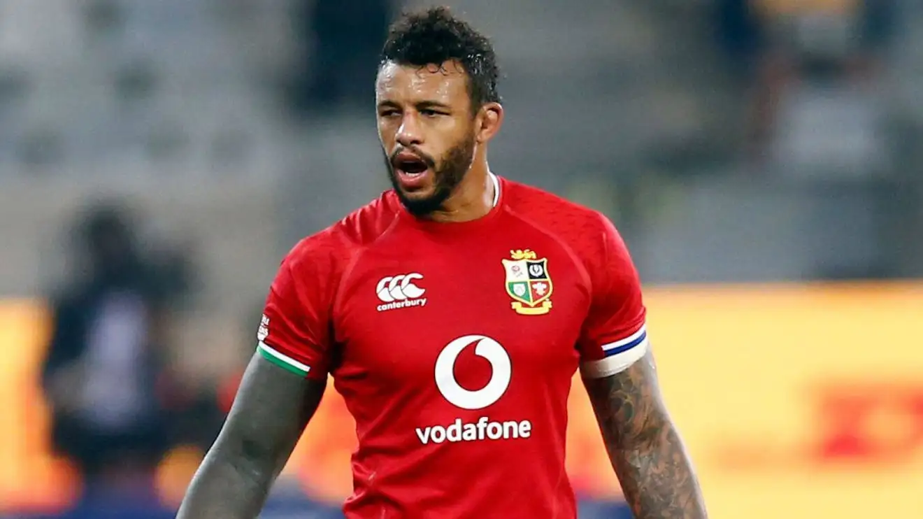 Courtney Lawes playing for the British & Irish Lions.