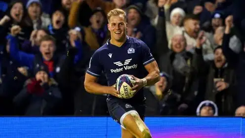 How Duhan van der Merwe became Scotland’s unlikely hero after breaking try record