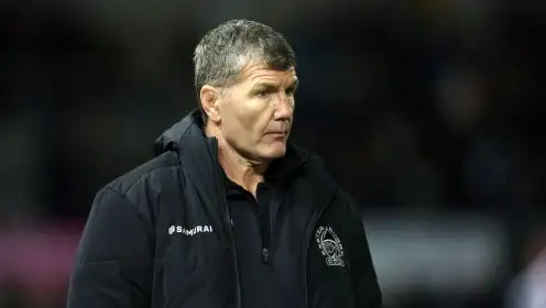 Rob Baxter reveals ‘genuine danger’ as pressure mounts on Exeter Chiefs’ coaching ticket