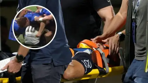 Wallabies star’s Lions series in doubt after sustaining nasty spinal injury