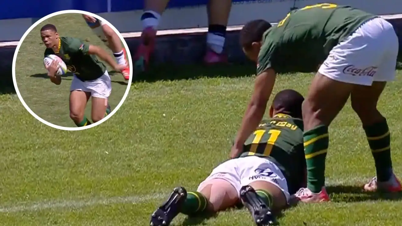 Future Springbok? Rising star runs amok at u20 World Championship smashing Antoine Dupont's records