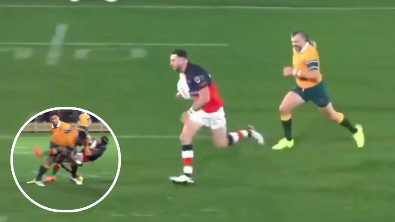Classic Wallabies vs British and Irish Legends top three moments as Shane Williams 'rolls back the years' and Halfpenny gets 'melted'