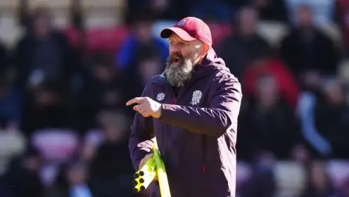 The ‘life and death’ battle that England coach won in 2015 and what a ‘good day’ is now teaching players with just one eye