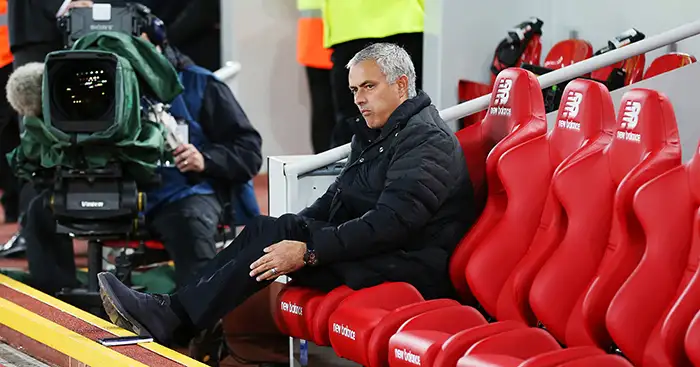 35% possession but 4 goals to 1 – a look at Jose Mourinho’s recent Anfield trips