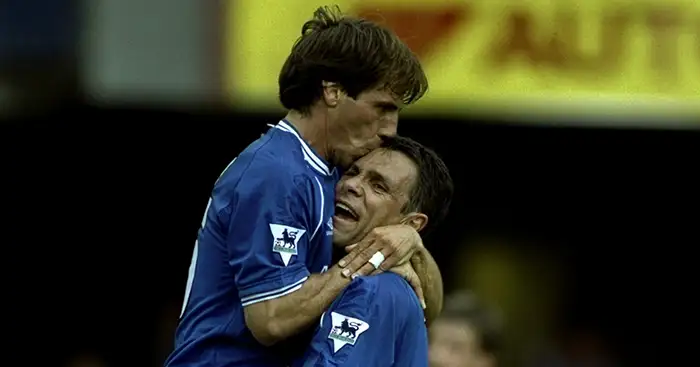 When Gus Poyet scored the goal of a lifetime yet Zola still stole the glory