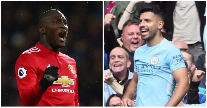 Kun Aguero v Romelu Lukaku: Attack, hold-up and defence stats compared